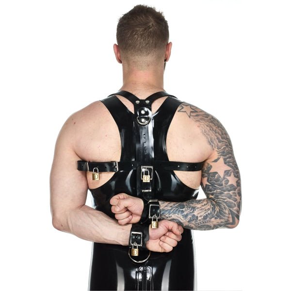 Vilain Garçon Heavy Rubber Shoulder-to-Wrist Restraint